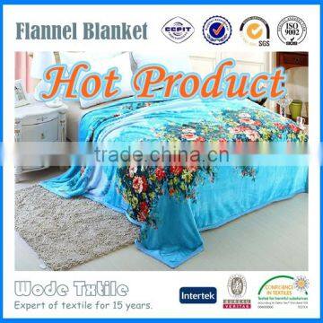 Korean High Quality Plain Printing Super Soft Coral Fleece Blanket photo-2