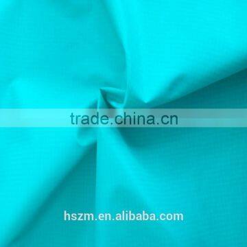 China 20D 100% Nylon Tafatte Coated Bule Fabric For Garment Bags