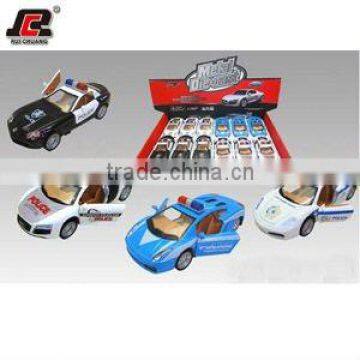 CLASSICAL Police car 1:32 Diecast Pull Back Police Car Toys