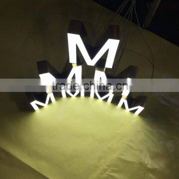 China Factory High Quality Epoxy Resin Led Alphabet Light Letter