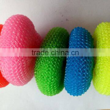 plastic scourer plastic mesh scourer factory direct sales