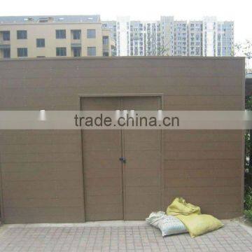 WPC Garbage Room WPC DECKING (wood plastic composite)