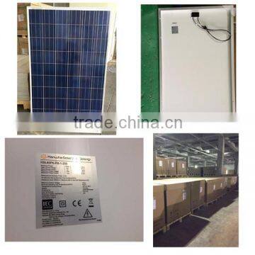 High quality 250W solar panel stock 1640*990*35