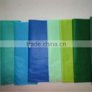 Solid color tissue paper