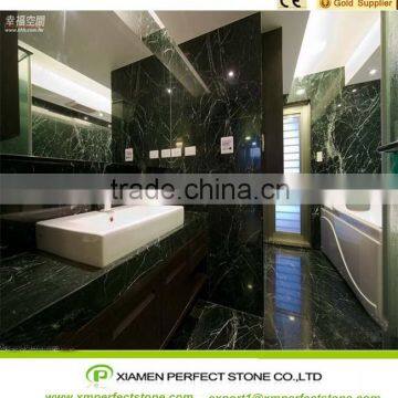 Black Marble Bathroom Tile Design