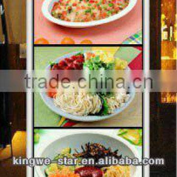 Restaurant Acluminum LED Backlit Picture Frame