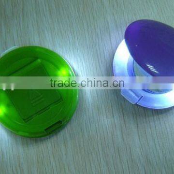 plastic mirror with led light