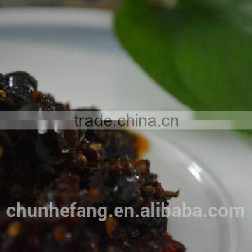 Hot sale chinese tender bud of pepper paste with black bean chili sauce