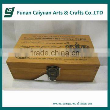 customized wooden box for craft