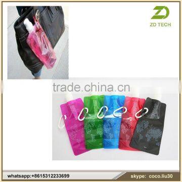 Sample free bpa free wholesale Plastic Foldable water bottle collapsible drinking bottle for promotion ZDS1743