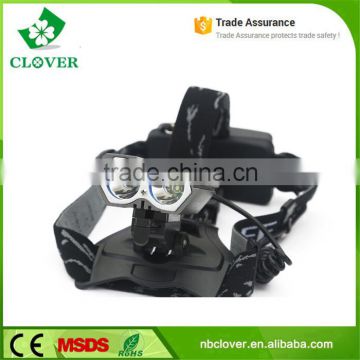 Aluminum alloy material 5 modes led rechargeable 20000 lumen cree xml t6 led dual light source headlamp                        
                                                                                Supplier's Choice