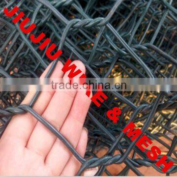 Anping pvc coated hexagonal gabion box stable quality