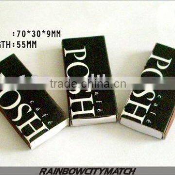 Matches in boxes