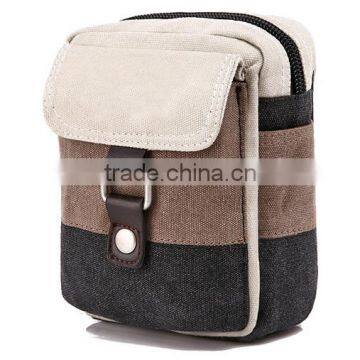 Canvas zipper pouch for mobile phone waterproof since 1997