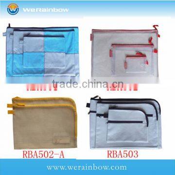 Mesh Bag/Zipper /Mesh Pouch/File