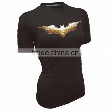 wholesale men custom gym dry fit compression tights shirts sports wear/gym apparel mens t shirt