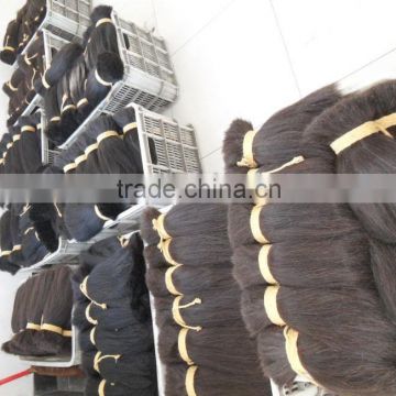 2013 high quality 100% Brazilian remy Double Drawn Human Hair extension