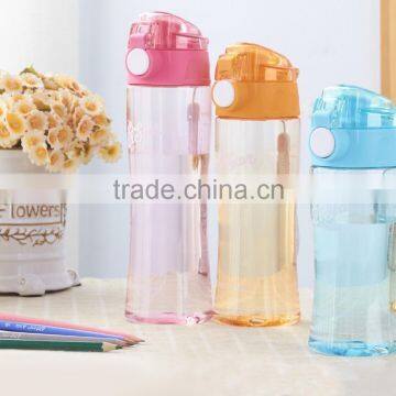 2015 new style silm plastic water bottle/outdoors Tritan sport bottle