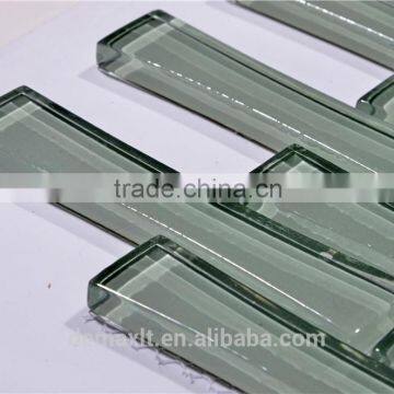 Green Color Bamboo Design Crystal Glass Mosaic for Swimming Pools photo-3