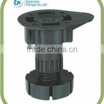 JDL001 70--90mm Furniture Legs Plastic Adjustable Cabinet Leg