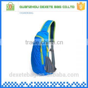 Factory price high quality blue polyester waist bag