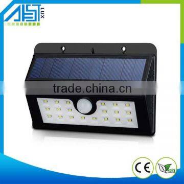 Solar 12Led PIR Motion Sensor Garden flood Wall Light Outdoor