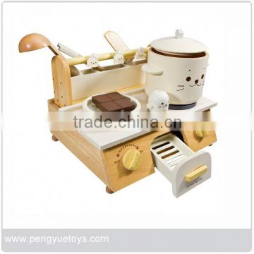 intelligent kids play kitchen set,kids wooden play set PY1842