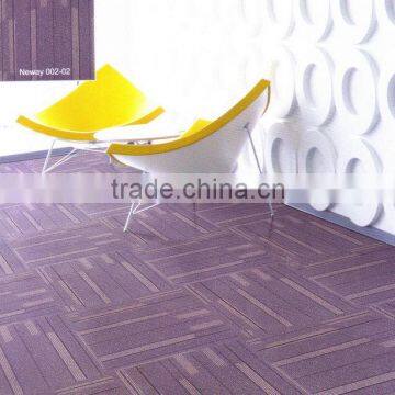 1/4"+1/8" Pile Removable PVC Office Carpet Tiles