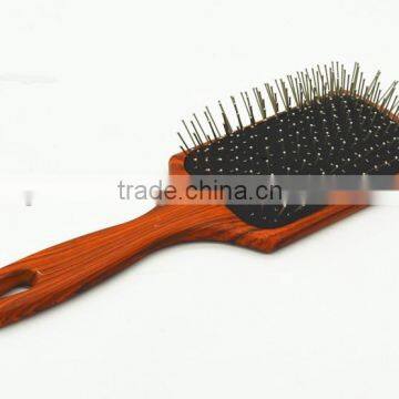 Plastic Pandle brush with steel pin
