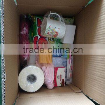 The relief supplies Hygiene kit with stock