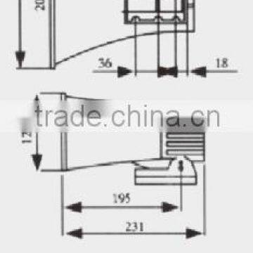 ABS Horn Speaker With Transformer YH508 Speaker Horn photo-3