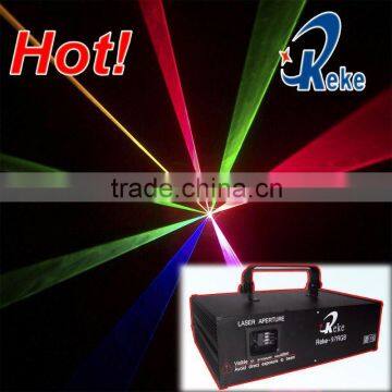 RGB cartoon animation laser light