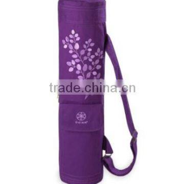 2016 new products yoga mat bag purple