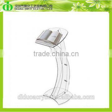 DDL-0076 Trade Assurance Transparent Acrylic Speech Lectern