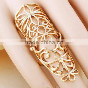 Top Quality Long Hollow Knuckle Ring for Women photo-2