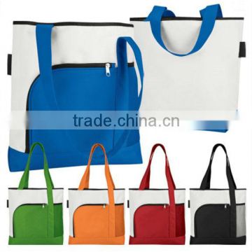 Color Bright Large Printed Tote - 14"w x 16.5"h x 4.75"d