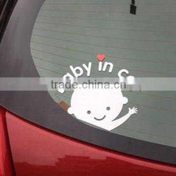 Wholesale new desgin baby on board car stickers