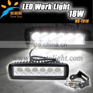 Cheap 4'' 18 Watt C REE OFF Road LED Light Bar IP68 Waterproof 18W LED Light Bar For Trucks