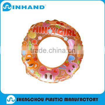 Wholesale hot sell cheap Summer pvc childrens beach inflatable swimming rings