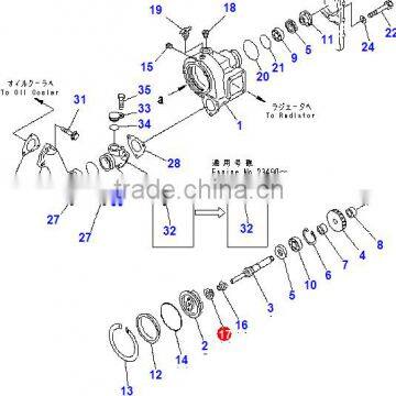 6212-61-1330 6212-61-1331 Ring for SA6D140E Engine Water Pump
