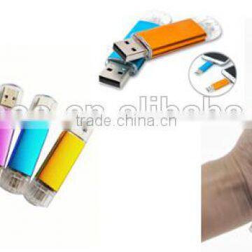 2 in 1 micro usb otg, promotion gift otg usb drive, usb otg flash drives, bulk 4gb usb flash drives