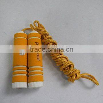 Hot sell foam handle jump rope/speed jump rope