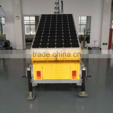 Construction China Golden Supplier 3 Years Warranty Solar Power Light Tower photo-2