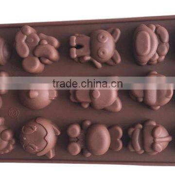 Cartoon 3D Animal Elephant Silicone Mold Cake Decorating Mold For Chocolate Soap Candy Arts & Crafts photo-2