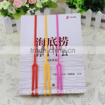 Lovely Silicone Gifts Finger Design Silicone Bookmarks photo-2