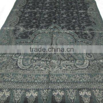New design cashmere scarf with silk wool pashmina shawl