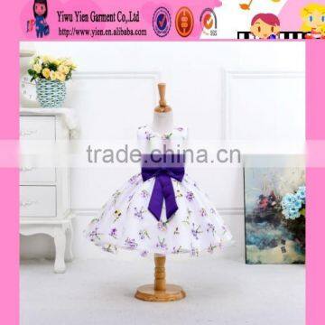 Fashion Handmade Paillette Lace Wedding Dress Custom Sleeveless Layered Dress Kids Girls Party Dress Design photo-6