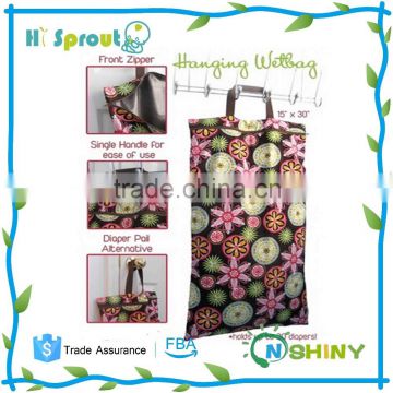 Hanging wet bag ,nappy wet bag