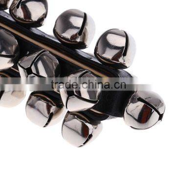 Sleigh Bells Stick Wooden Hand Held With 25 Metal Jingles Ball Percussion Musical Toy for KTV Party Kids Game photo-3