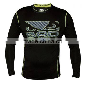 2016 Summer Men's Sublimation Rush Guard for Men's,men New Washable Rush Guard Sublimation,capsule Crop Style Print Rush Guards